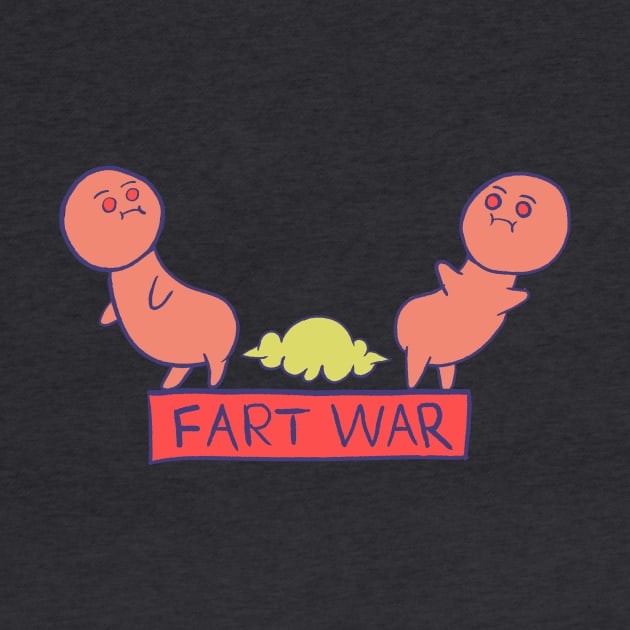 farting so hard "fart war" by sungraphica